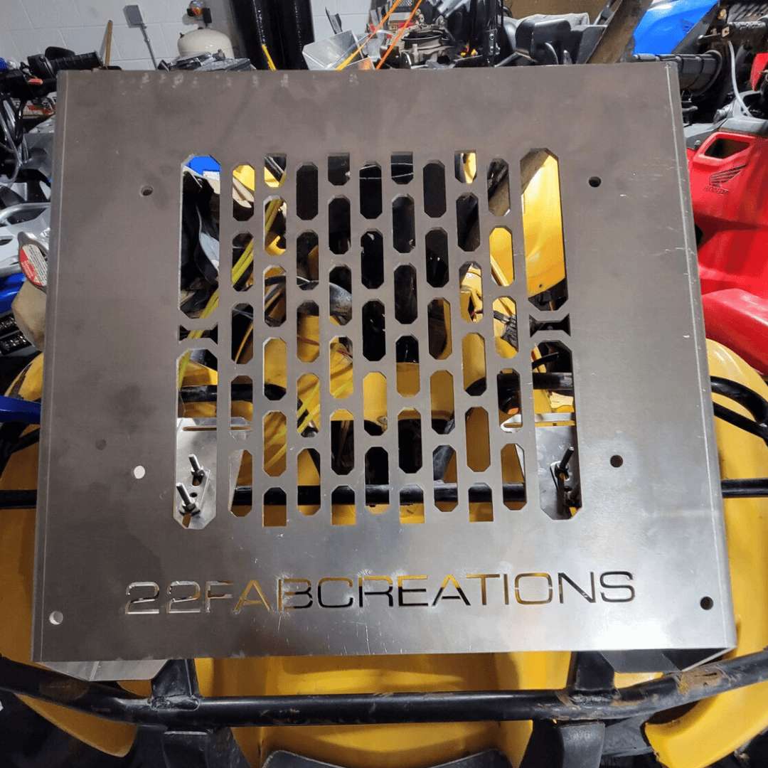 2007-2013 Rancher Radiator Relocation Kit W/O Reservoir - 22OFFROAD