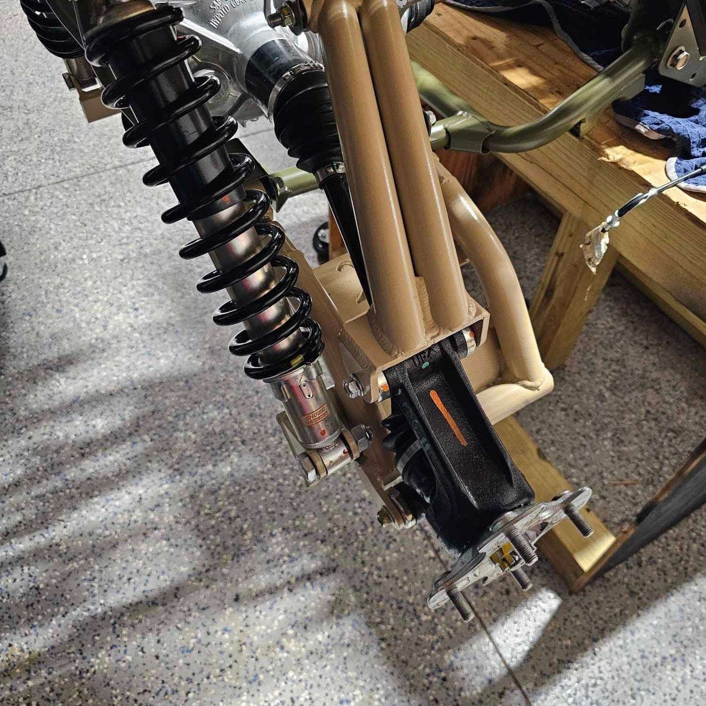 2.25" Rear Raked Rubicon Arms