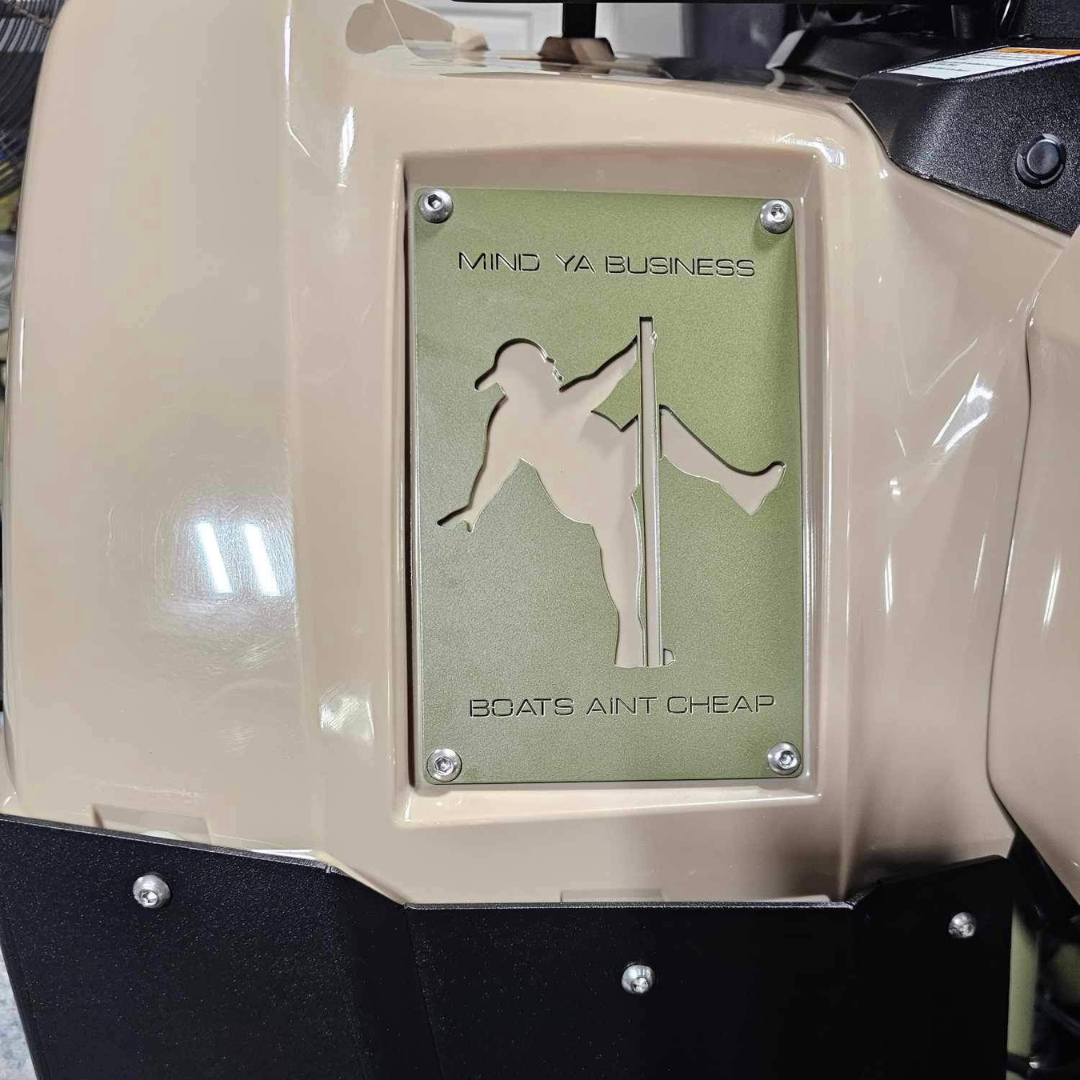 Warning Label Replacement Plates