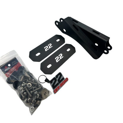 2022 Honda Rancher 420 High Clearance Floorboards - Locking Hardware Included