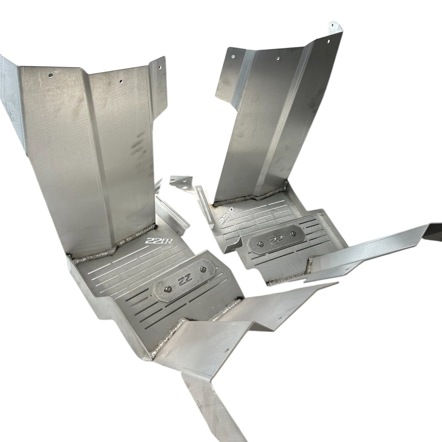 2021 Honda Rancher 420 High Clearance Floorboards - Bare Metal Finish