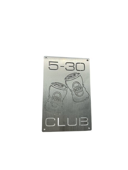 Warning Label Replacement Plates