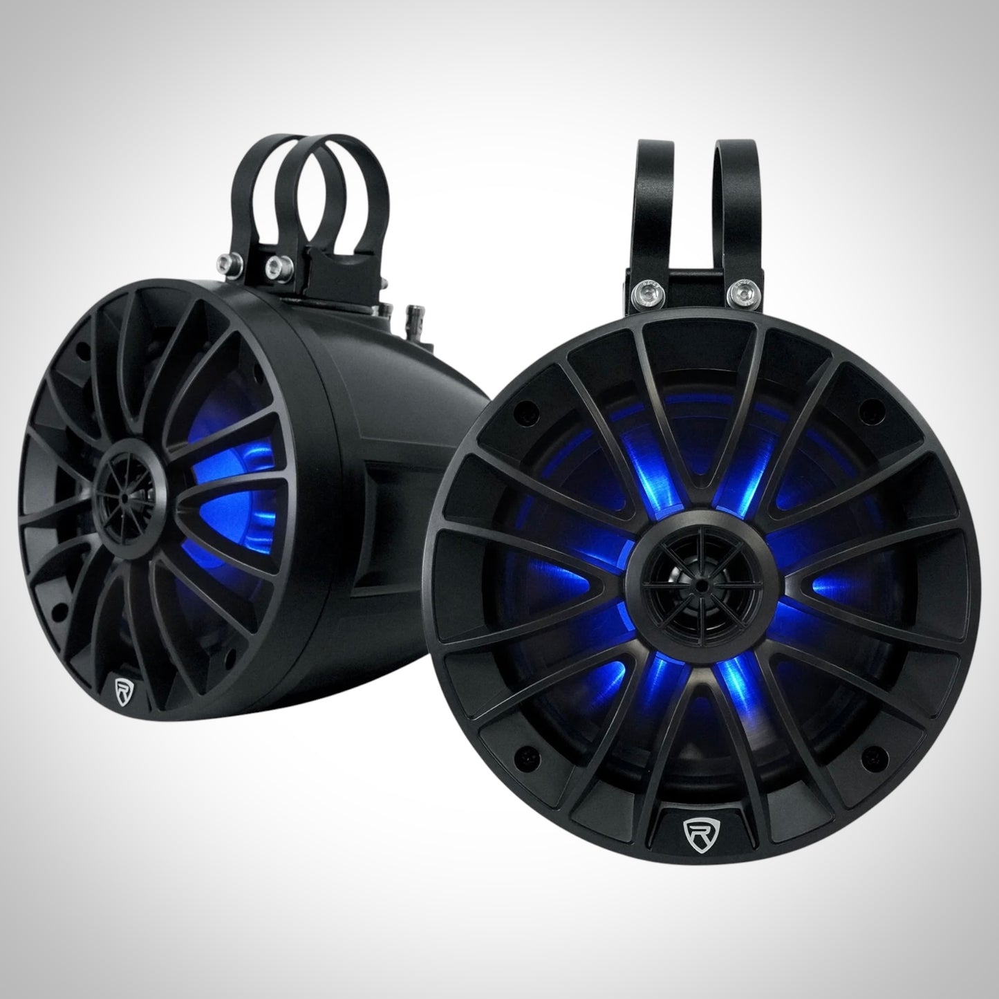 Rockville PT65BR Powered RGB Roll Bar Speakers