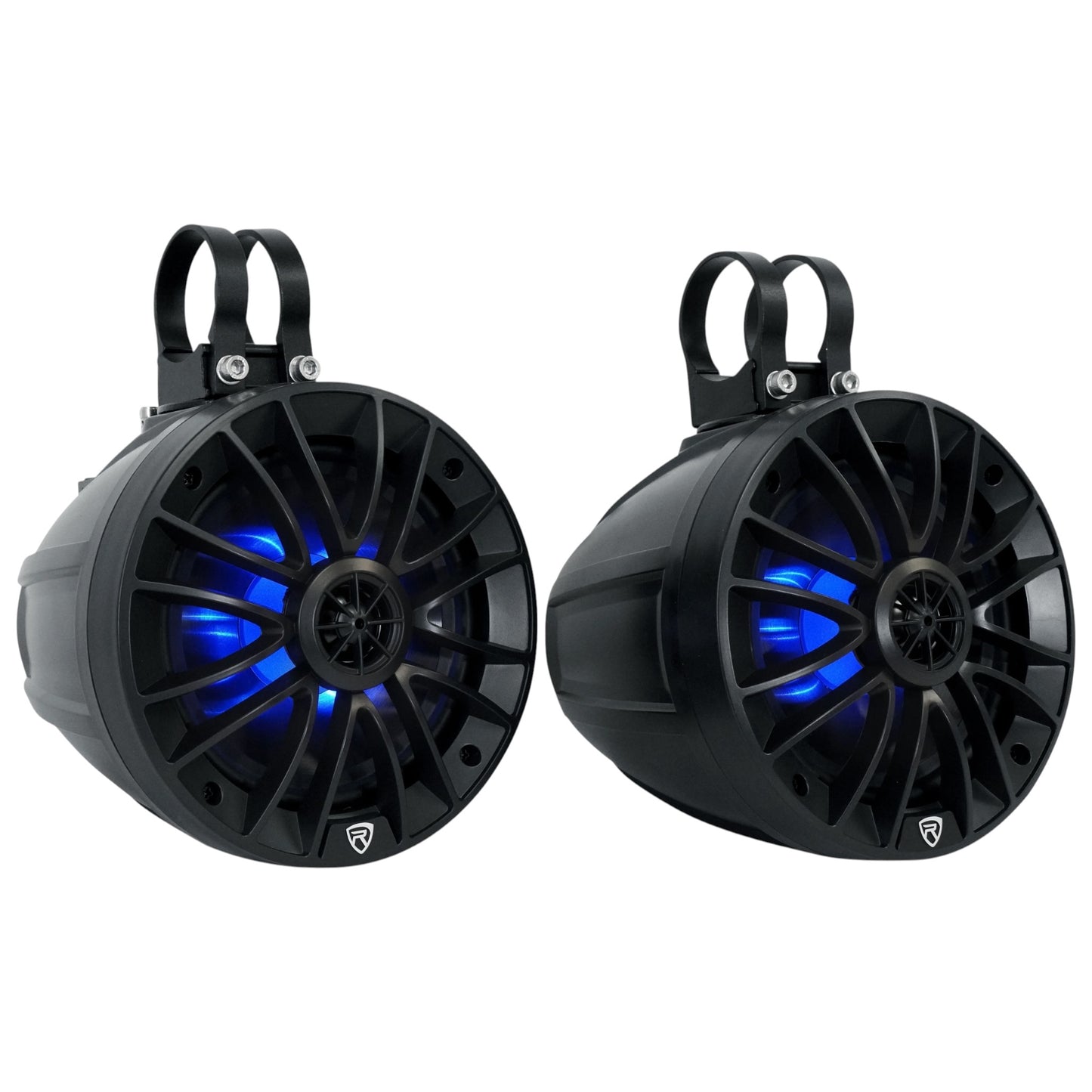 Rockville PT65BR Powered RGB Roll Bar Speakers