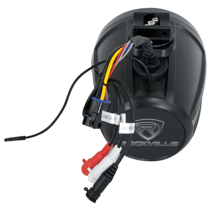 Rockville PT65BR Powered RGB Roll Bar Speakers
